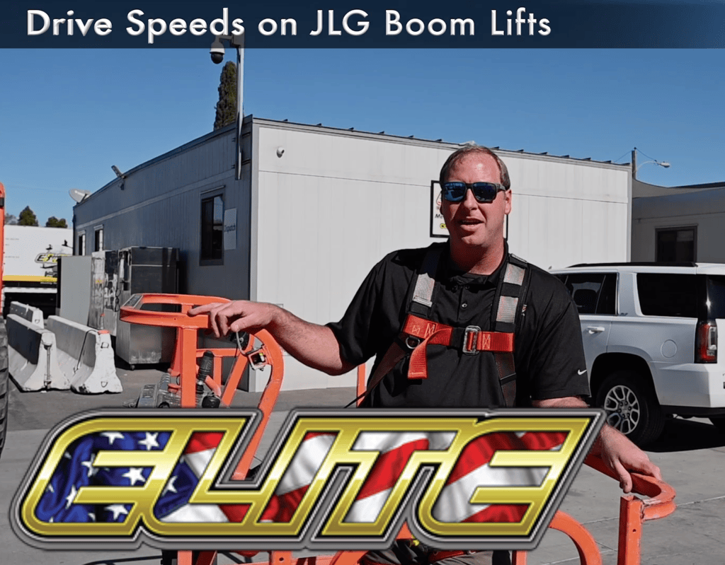 JLG Boom Lift Drive Speeds & Stop Modes - Elite Construction Equipment News
